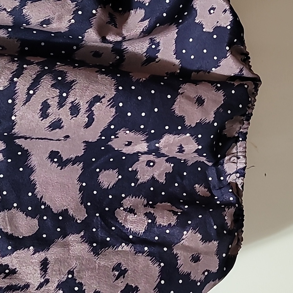 Anthropology Sunday In Brooklyn Floral Batwing Sleeve Top - Brown And Navy Small - Picture 12 of 12
